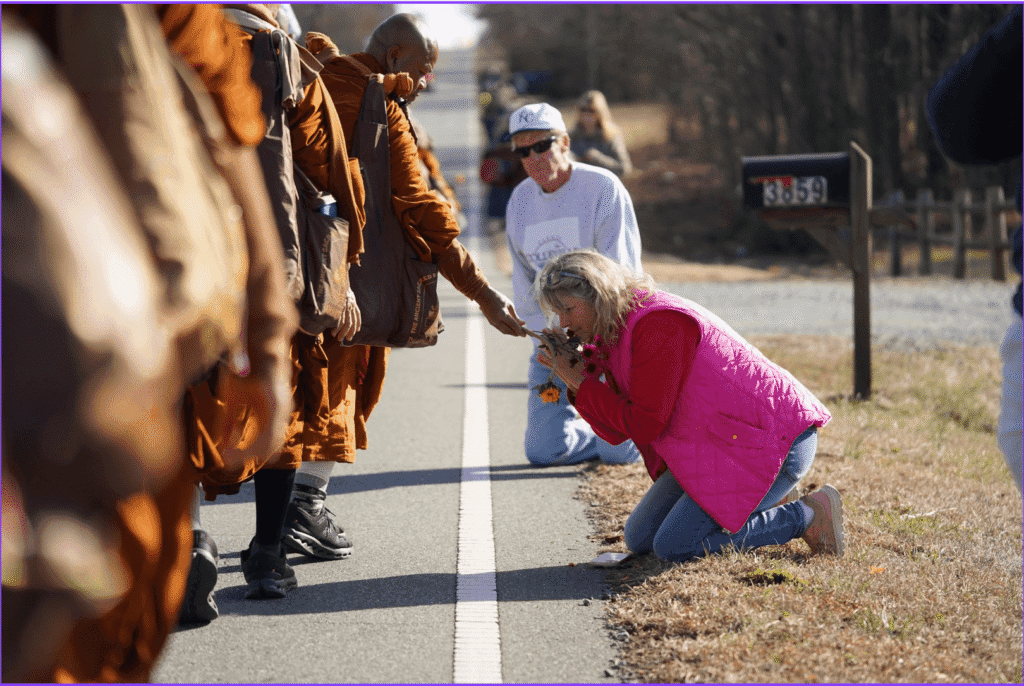 Step by Step: How Buddhist Monks Are Practising Peace Through the Walk for Peace USA