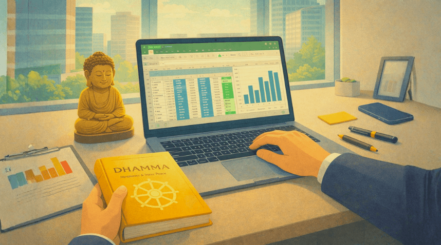 63 Dharma in the City: Can You Practise the Dhamma While Climbing the Corporate Ladder?