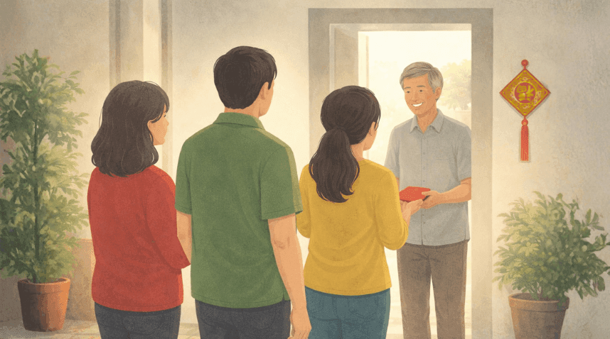 cover Red Envelopes, Open Hearts: The Dhamma in Chinese New Year Home Visits